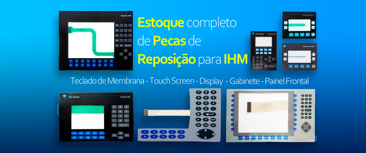 IHM - Interface Homem Maquina - Allen Bradley